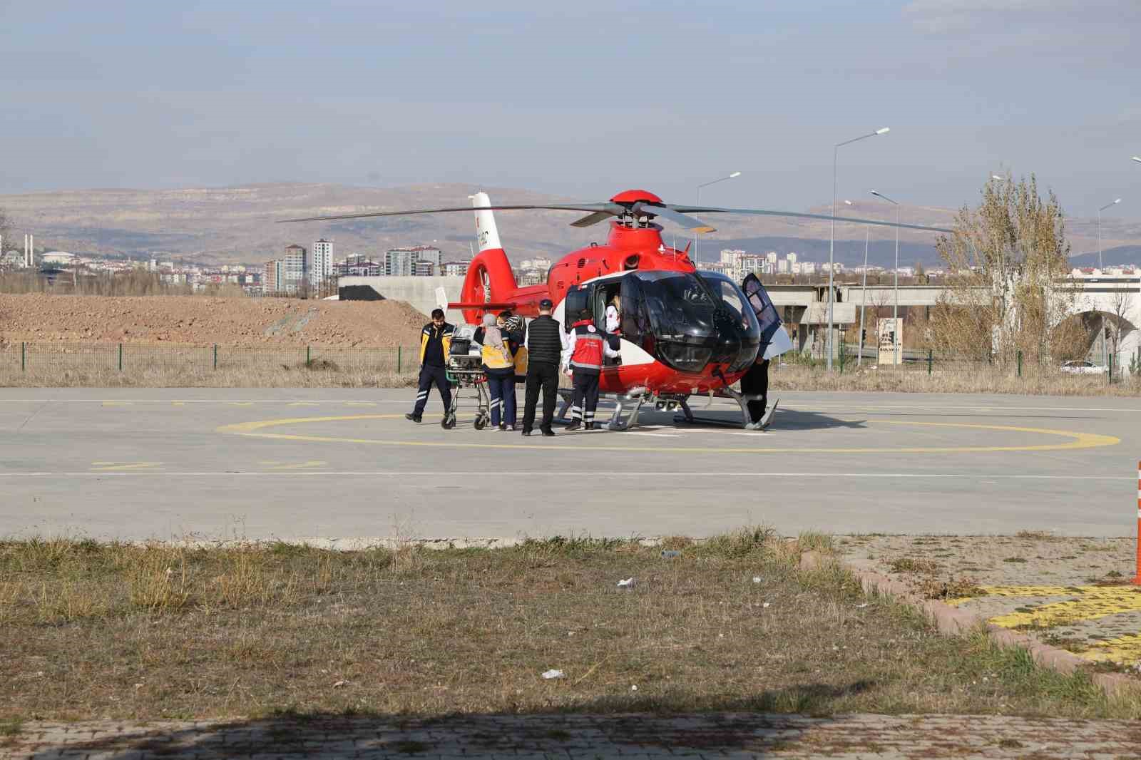 Sivas’a yeniden Ambulans helikopter  tahsis edildi

