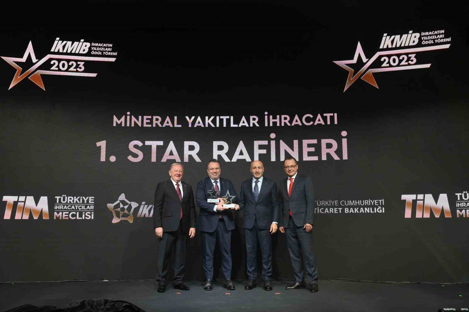 SOCAR Petrol Ticaret ve STAR Rafineri 2023 yılında da ‘İhracatın Yıldızı’ oldu