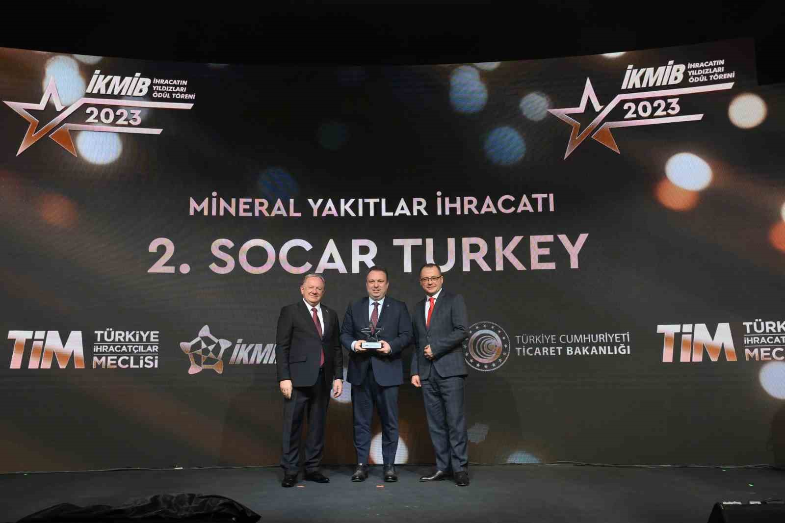SOCAR Petrol Ticaret ve STAR Rafineri 2023 yılında da ‘İhracatın Yıldızı’ oldu