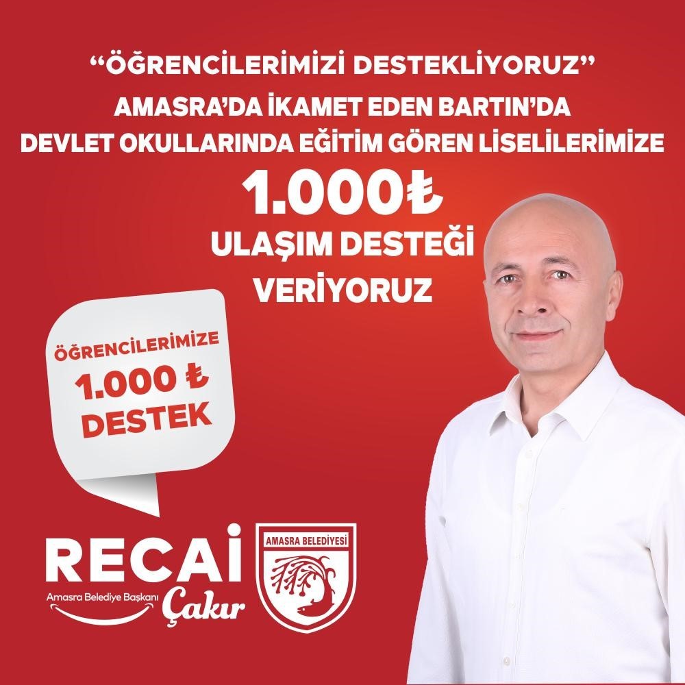 Amasra’da lise öğrencilerine büyük müjde
