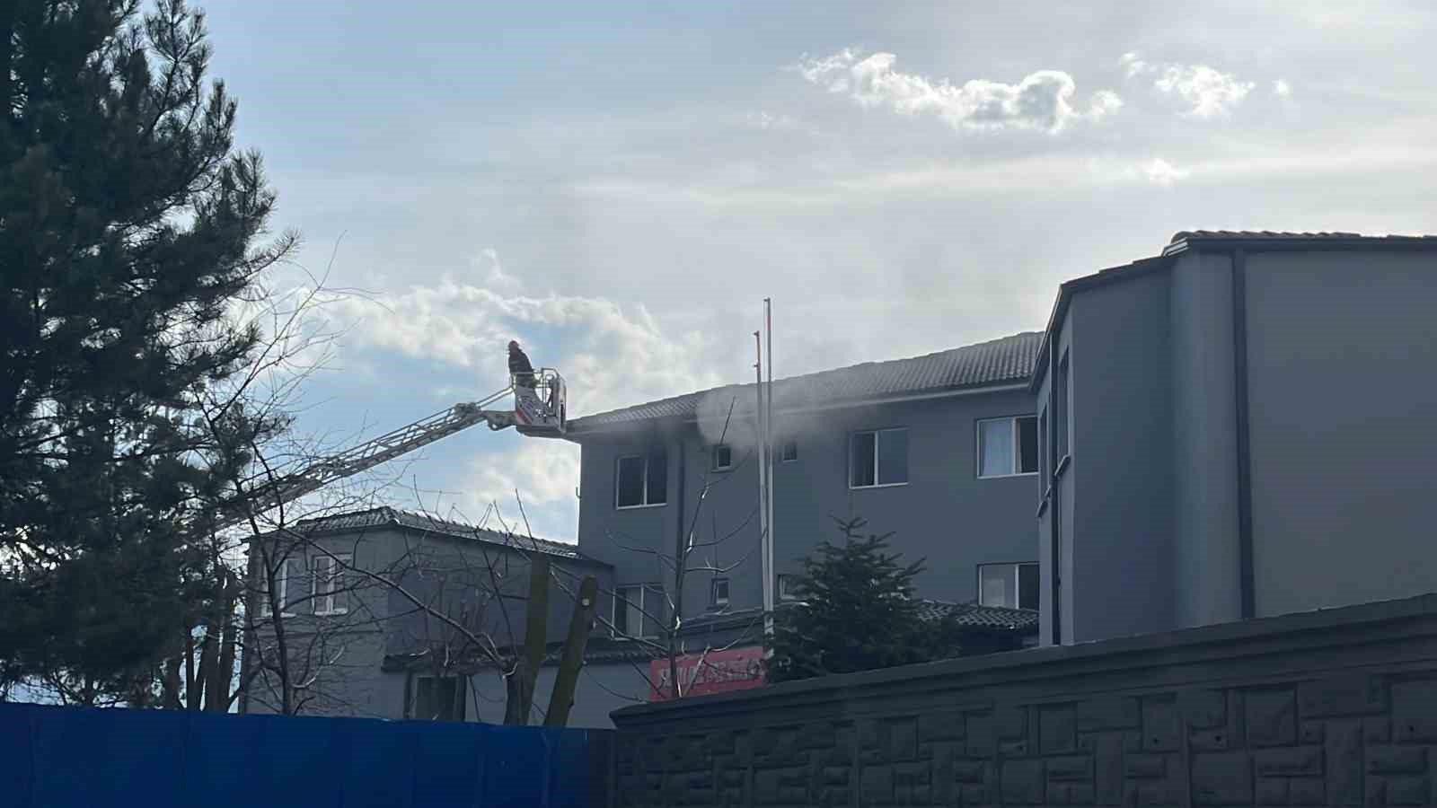 Boluspor’un altyapı tesislerinde yangın çıktı