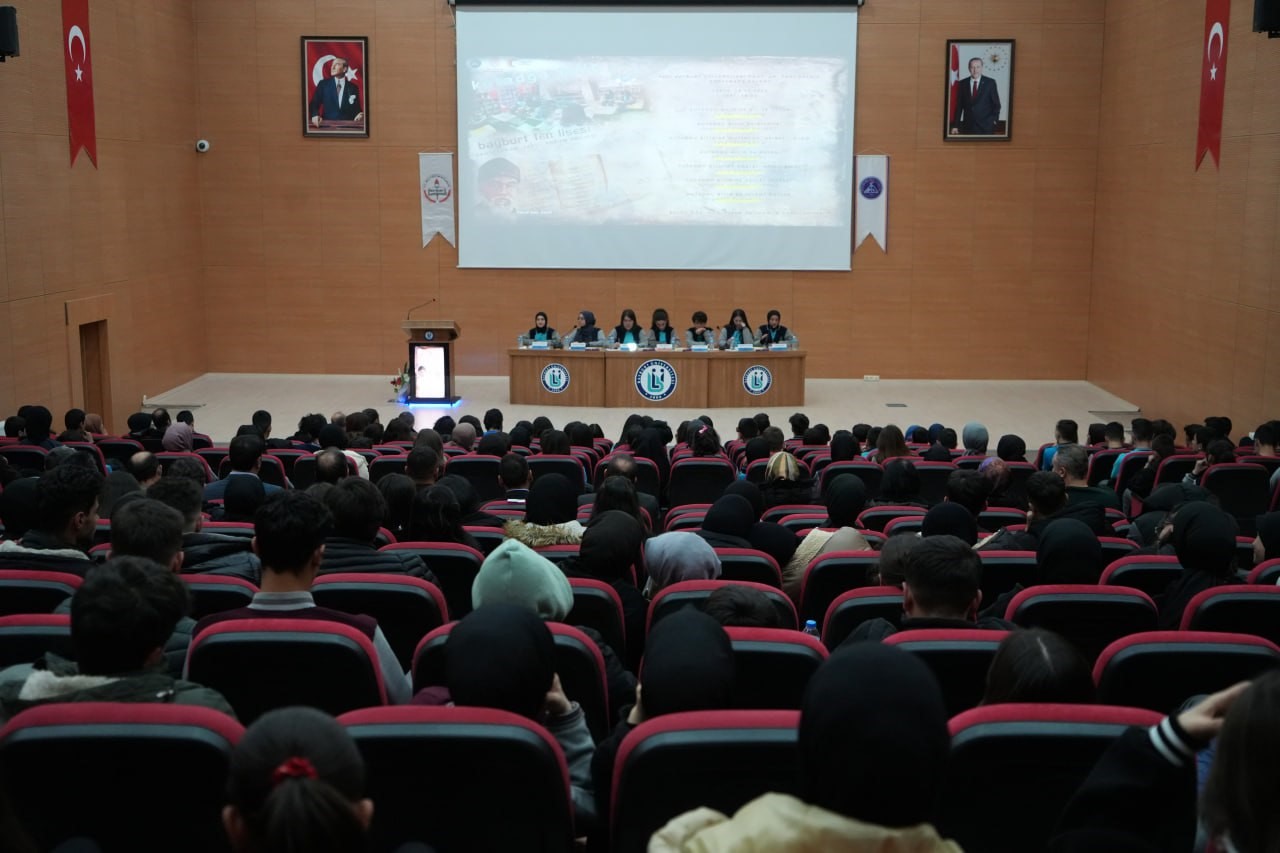 Bayburt Fen Lisesi öğrencilerden Kutadgu Bilig paneli
