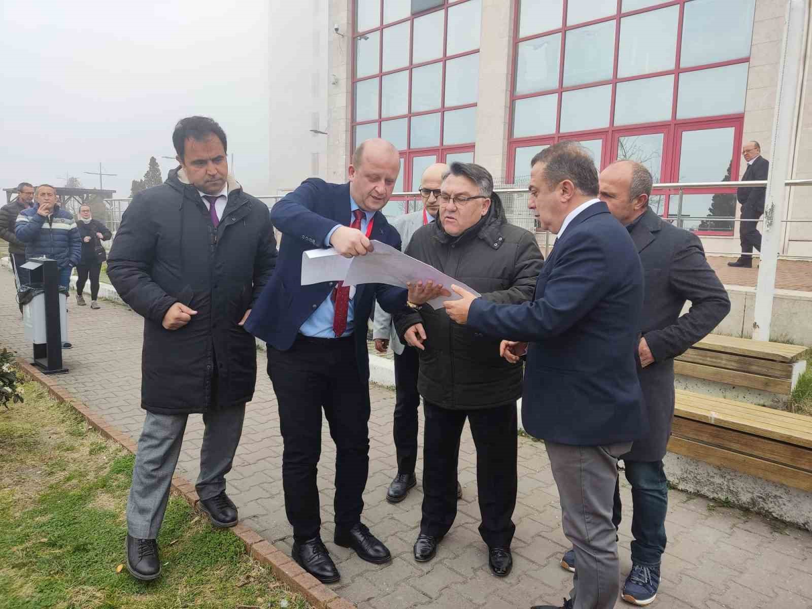 Rektör Özölçer’den İbni Sina Kampüsüne ziyaret