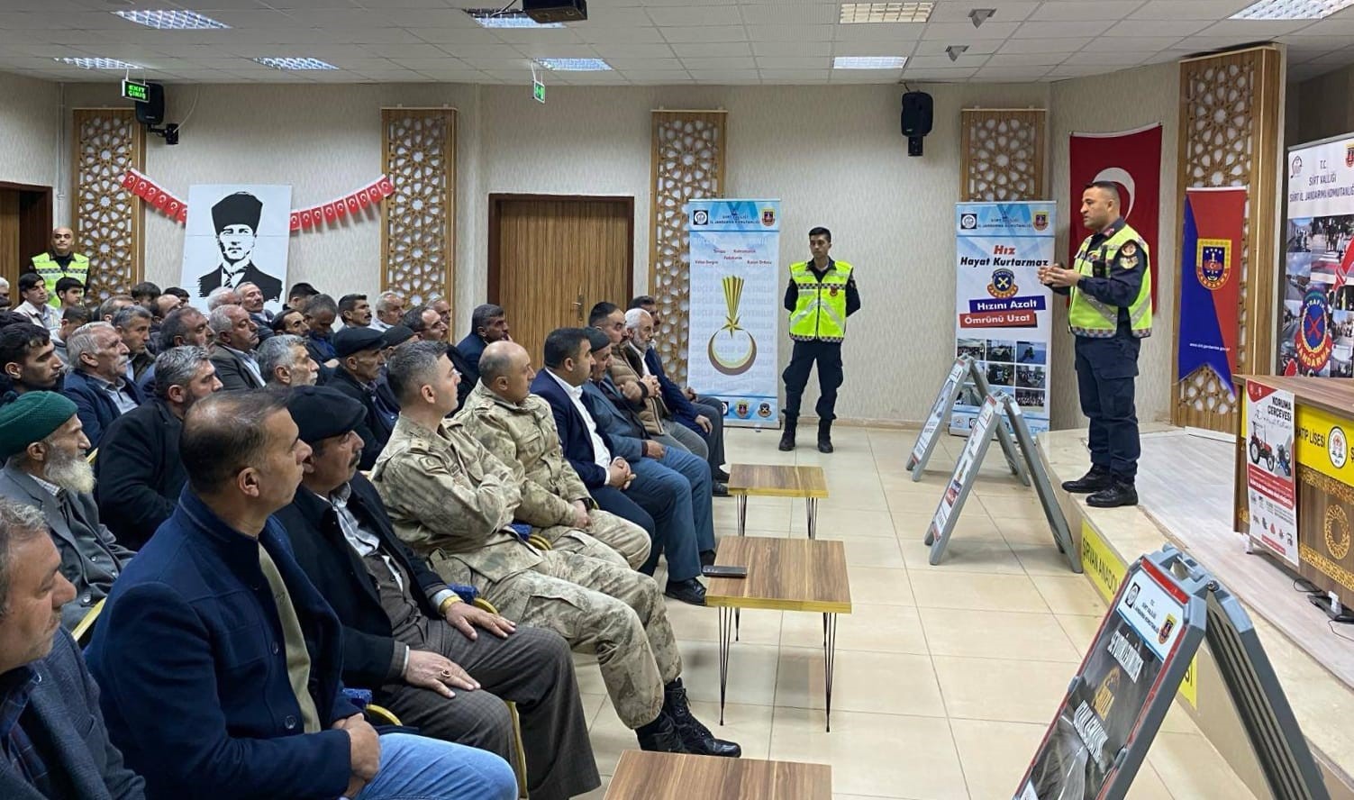 Siirt’te 120 vatandaşa patpat kazalarına karşı bilinçlendirme eğitimi verildi