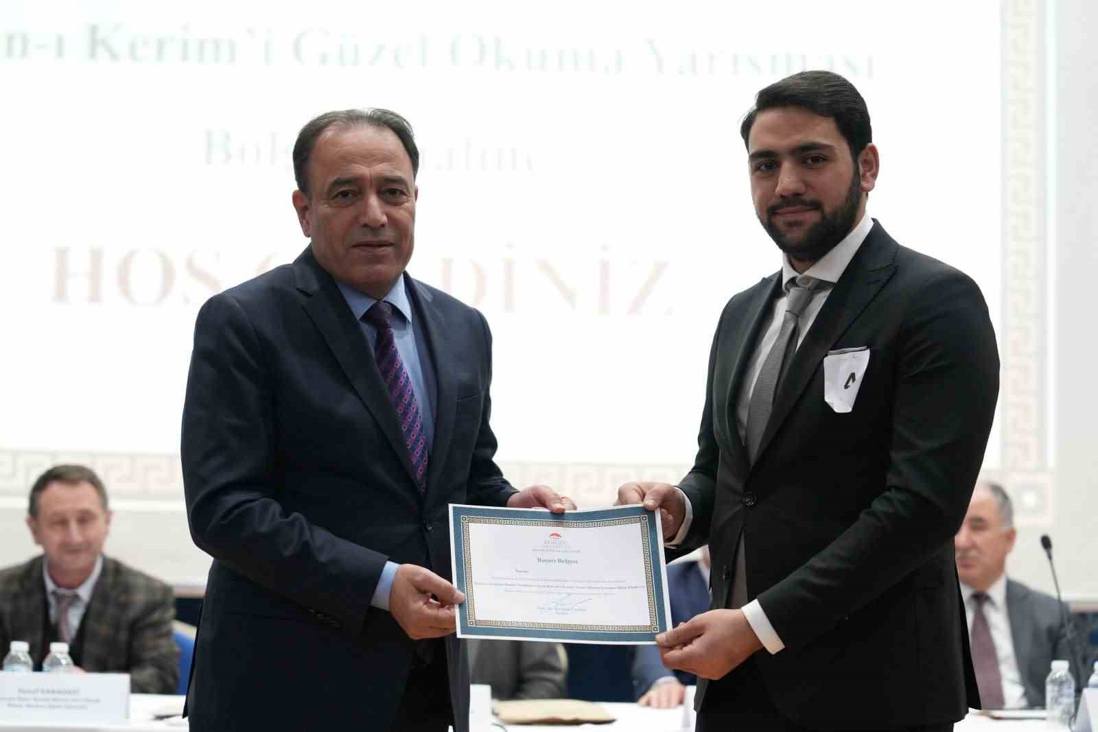 Kur&rsquo;an-ı Kerim&rsquo;i G&uuml;zel Okuma B&ouml;lge Finali, Bing&ouml;l&rsquo;de yapıldı

