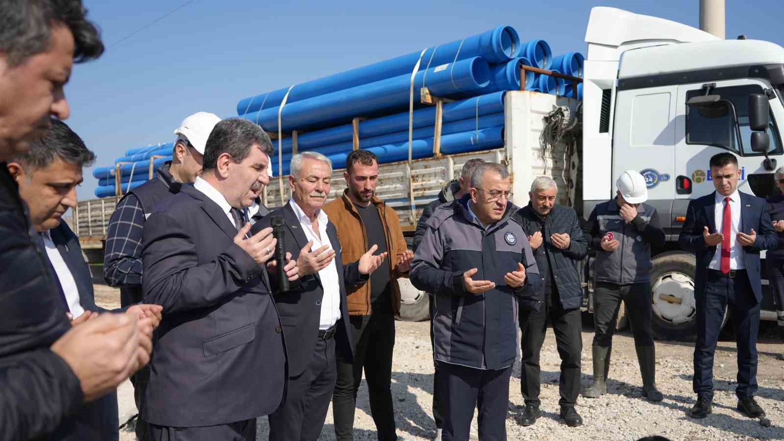 Balıkesir B&uuml;y&uuml;kşehir Belediyesi, Pamuk&ccedil;u&rsquo;da tarımsal sulama kapasitesini artırıyor
