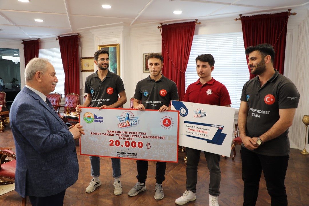 TEKNOFEST’te derece yapan takımlara ödül