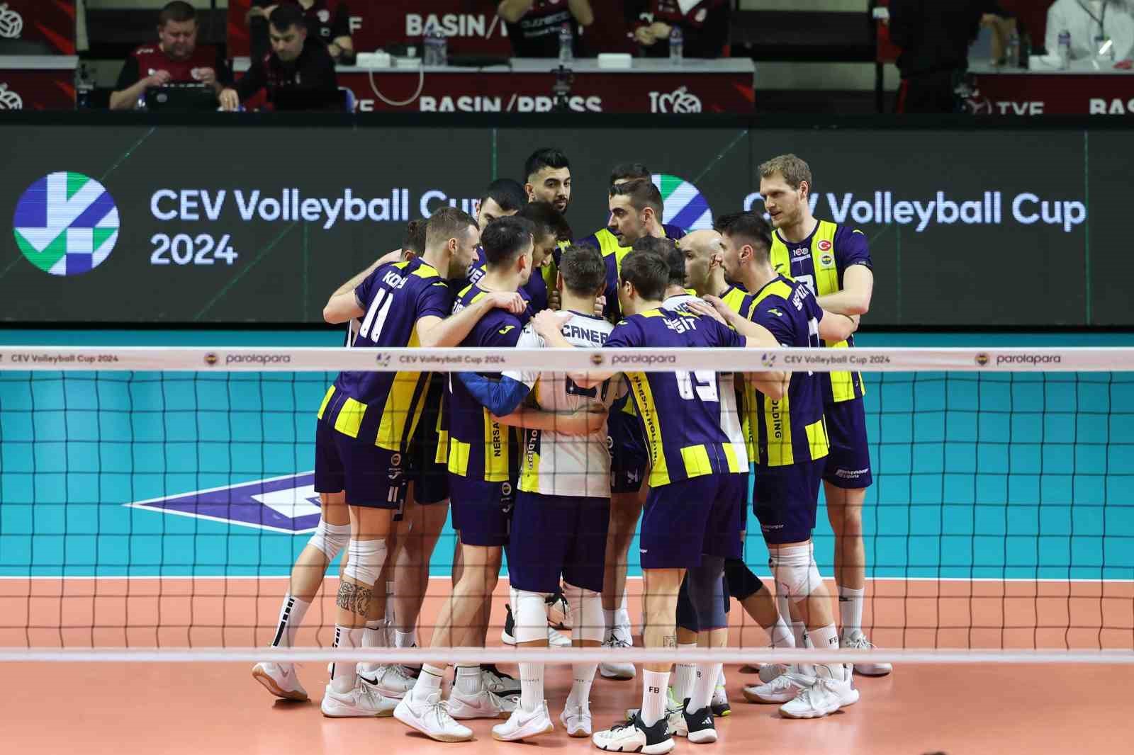 Fenerbah&ccedil;e, CEV Cup&rsquo;a veda etti
