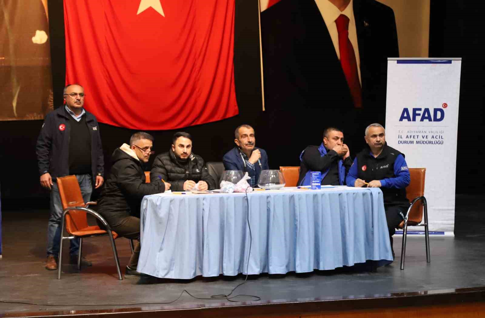 Adıyaman’da 237 depremzede konutunun kurası çekildi