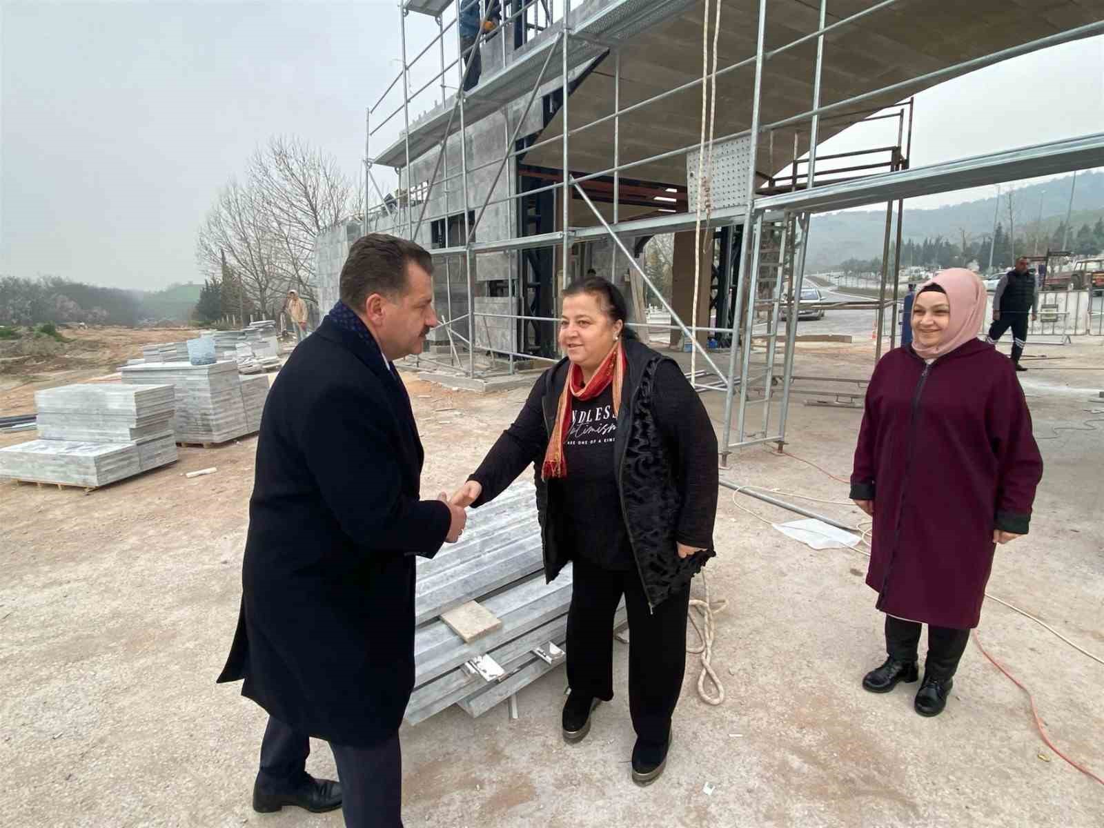 &Ccedil;ınarlıdere Mezarlığı yenileniyor
