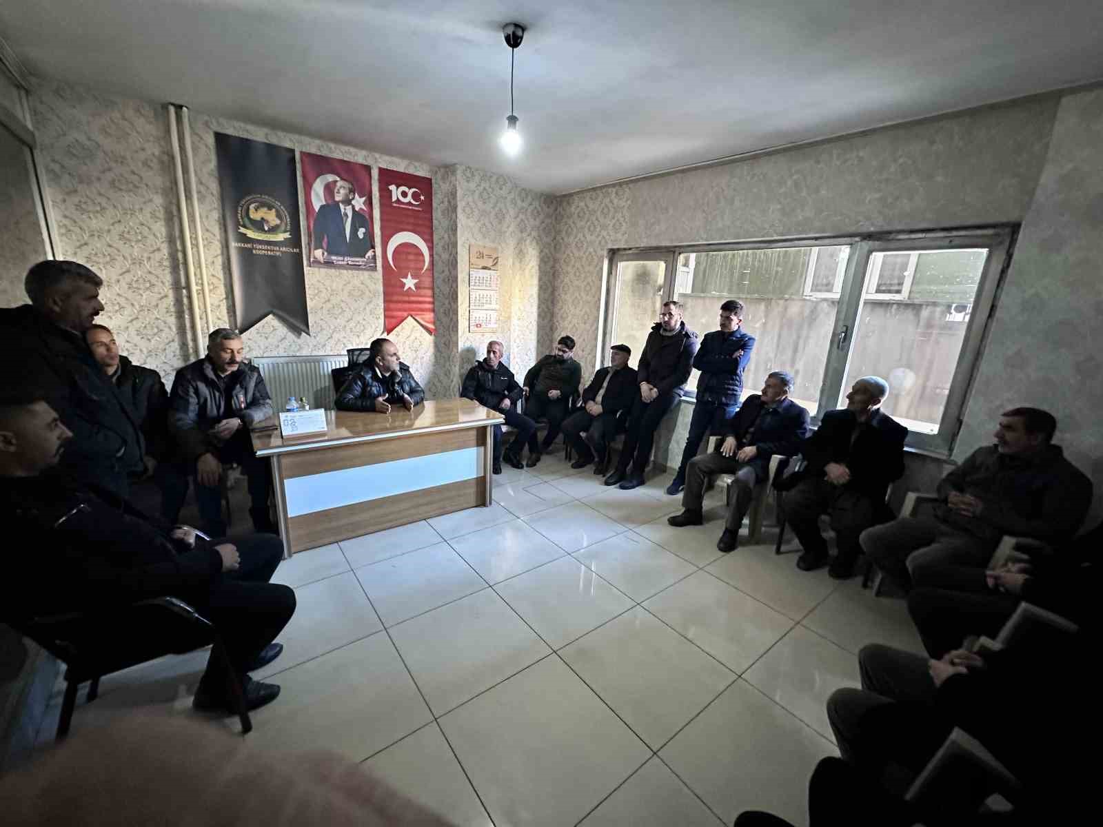 Y&uuml;ksekova&rsquo;da &lsquo;Balcılar Kooperatifi&rsquo; kuruldu

