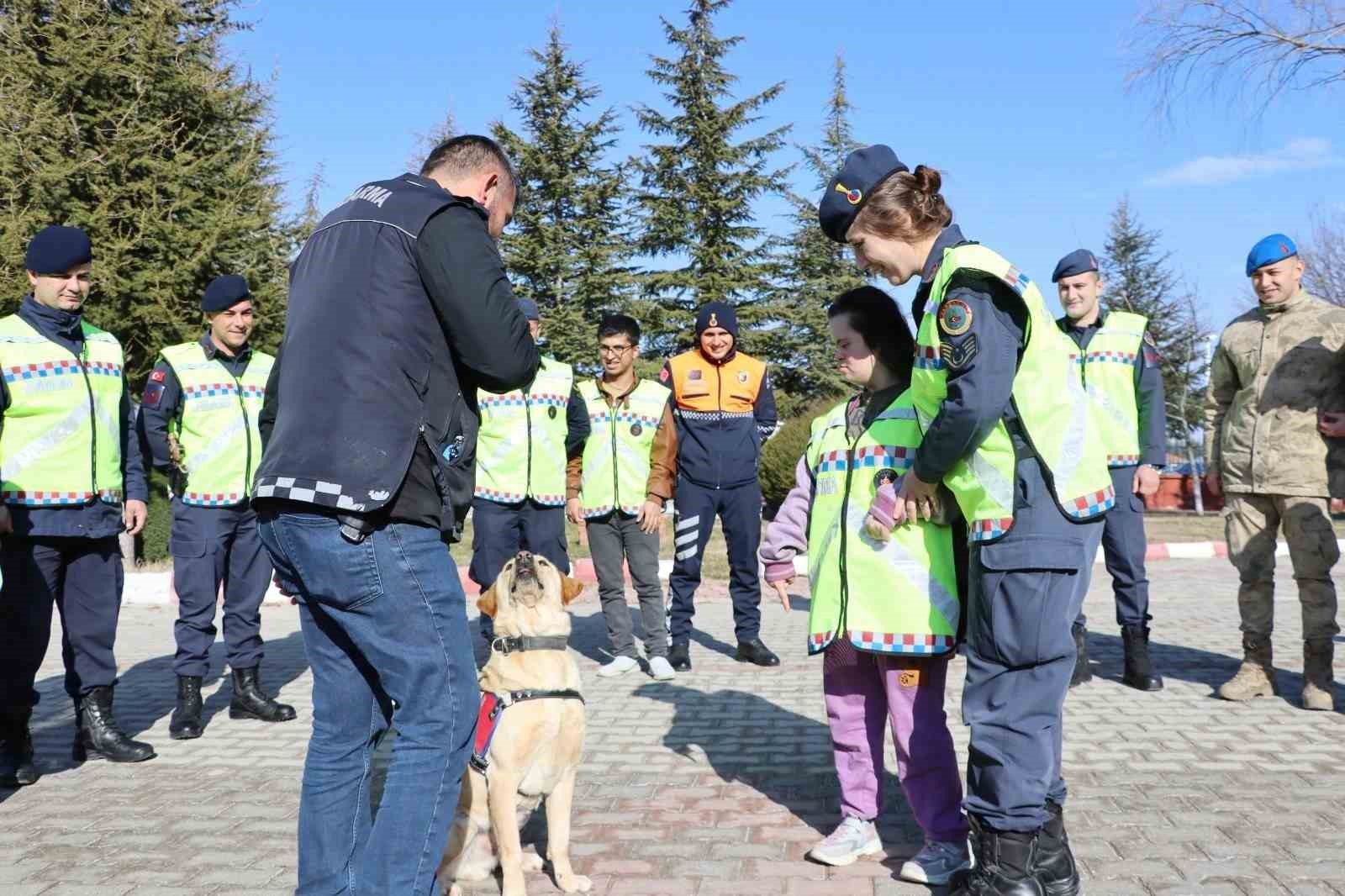 Jandarmadan özel misafirlere özel ağırlama
