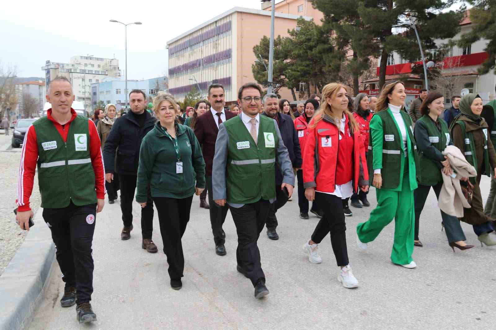 Çankırı’da ‘farkındalık yürüyüşü’: Binlerce vatandaş akın etti
