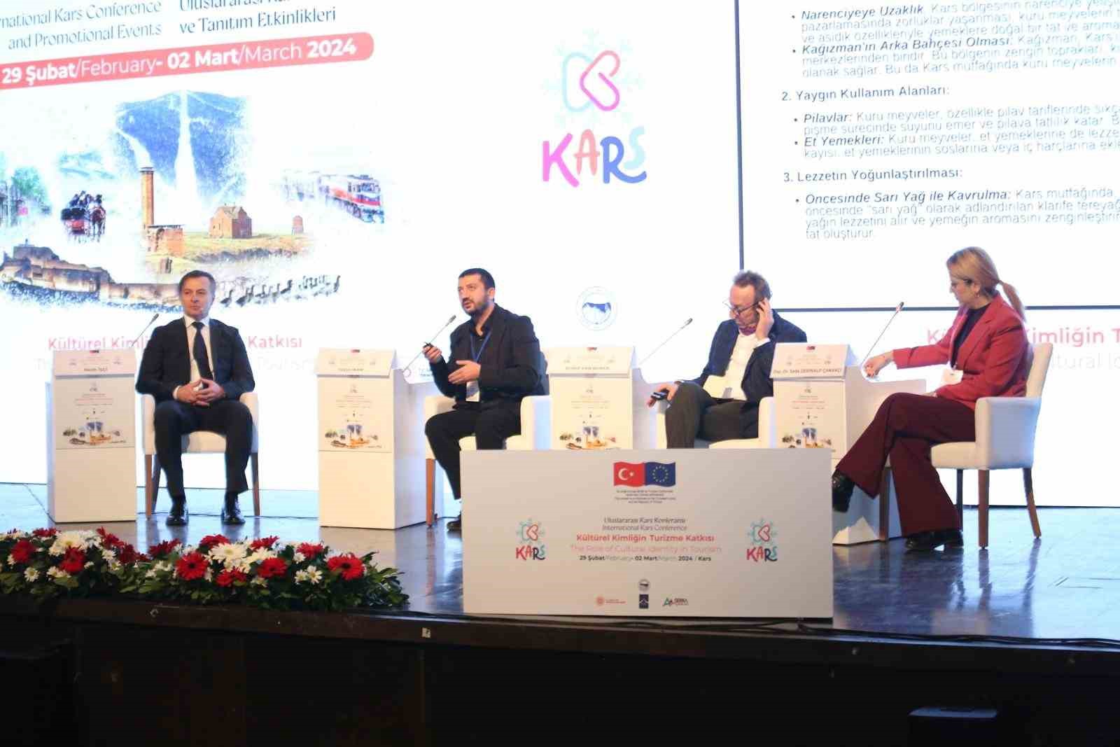 Kars Uluslararası Kars Konferansı&rsquo;nda konuşuldu
