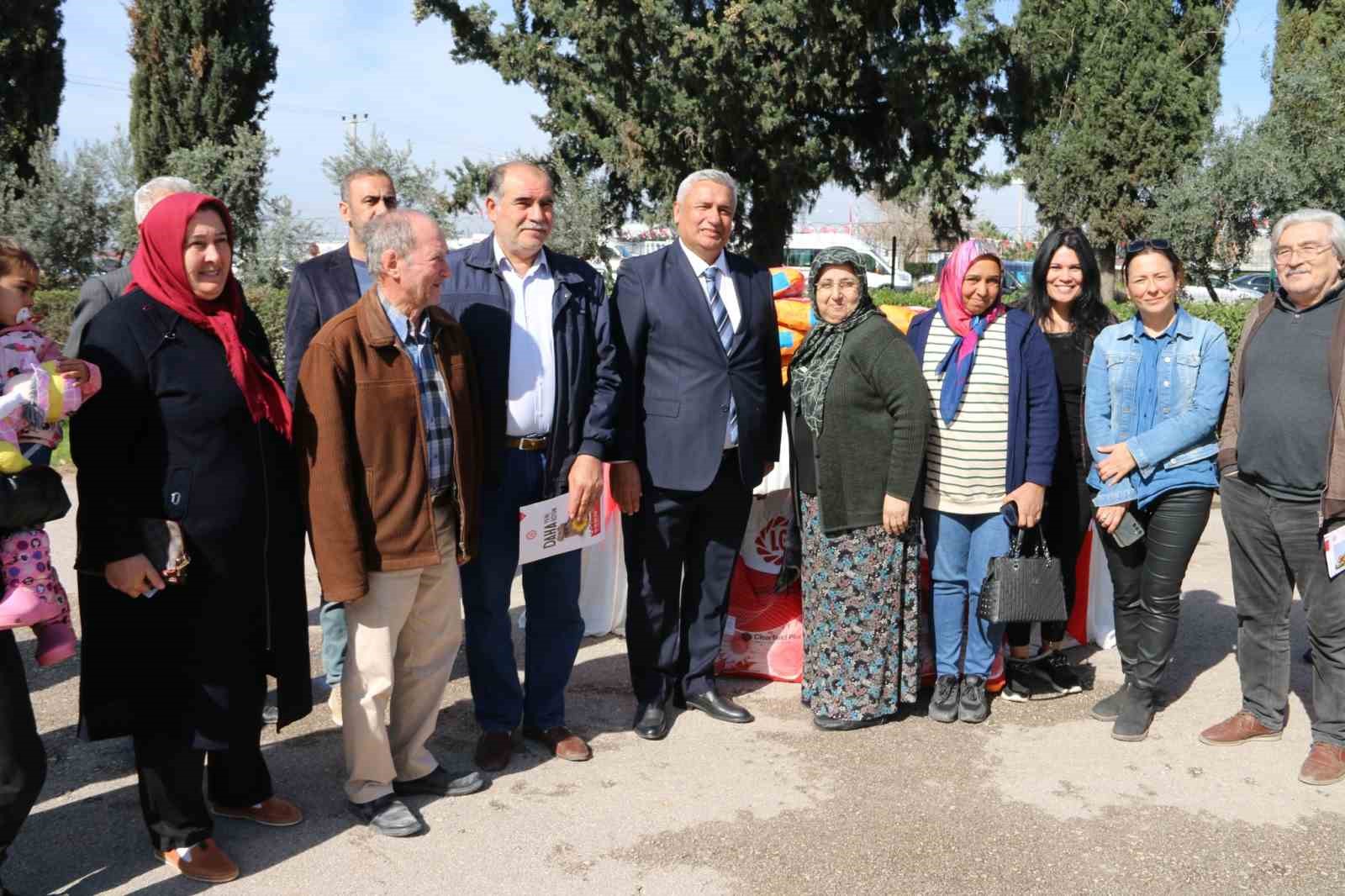 Osmaniye’de 500 çiftçiye Ayçiçek tohumu dağıtıldı