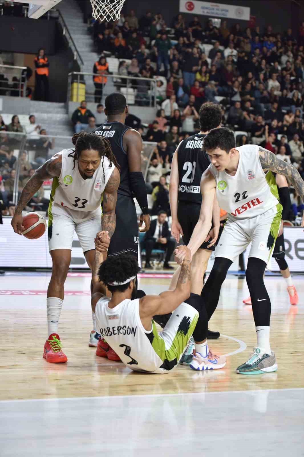 Türkiye Sigorta Basketbol Süper Ligi: Manisa BBSK:78 - Beşiktaş : 70
