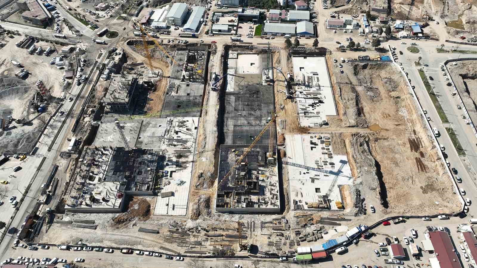 Kahramanmaraş&rsquo;ta kentsel tasarım projesi inşası hızla devam ediyor
