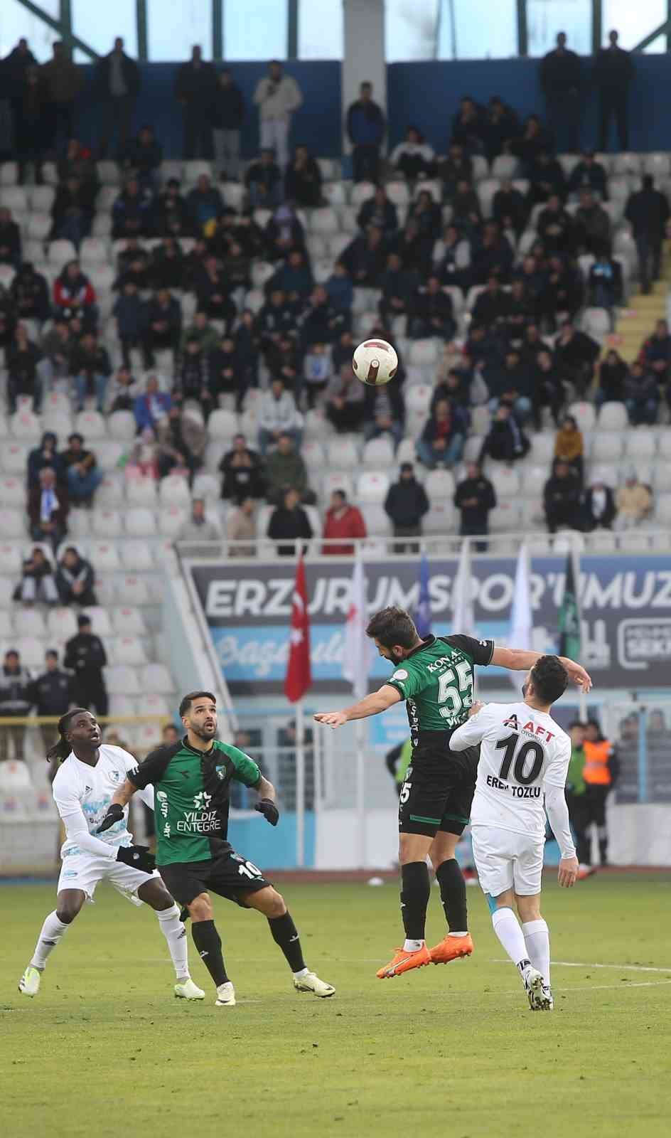 Trendyol 1. Lig: Erzurumspor FK: 0 - Kocaelispor: 0
