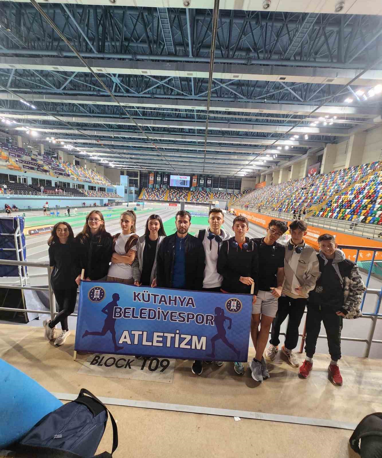 Kütahyalı atletizmciler Bursa’dan dereceyle döndü