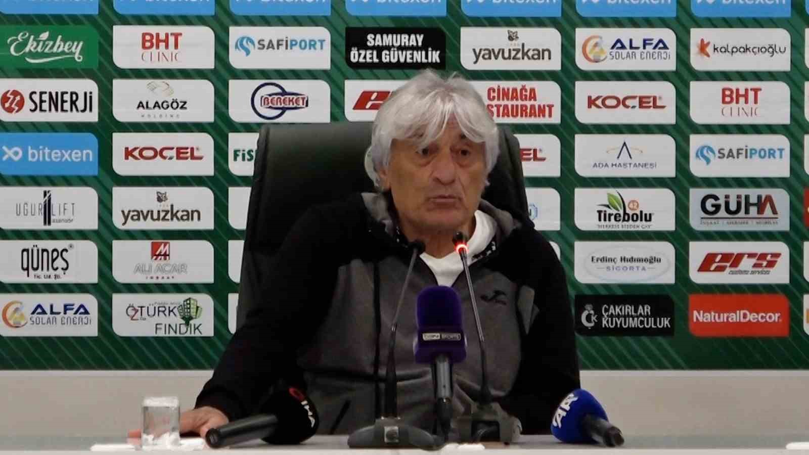 Giresunspor-Adanaspor ma&ccedil;ının ardından
