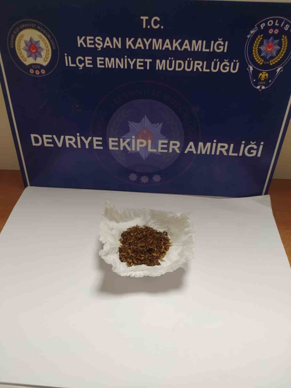 Keşan’da sentetik ecza ve uyuşturucu ele geçirildi