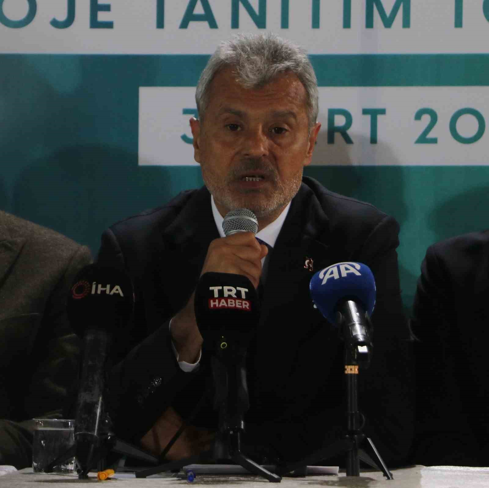 Cumhur İttifakı Hatay B&uuml;y&uuml;kşehir Belediye Başkan adayı &Ouml;nt&uuml;rk kentin ihyası i&ccedil;in hazırladığı projeleri anlattı
