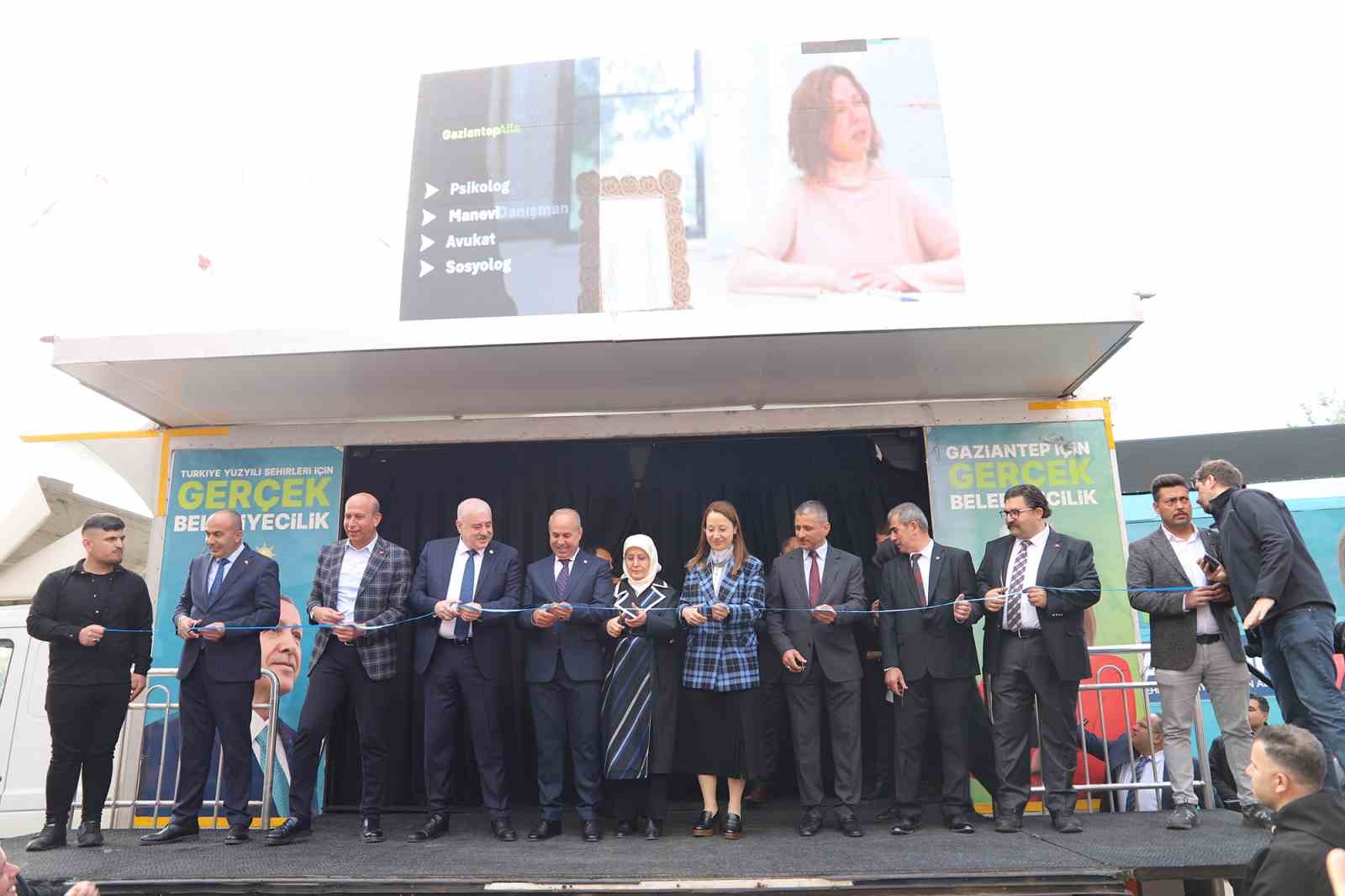 Oğuzeli&rsquo;nde miting gibi a&ccedil;ılış
