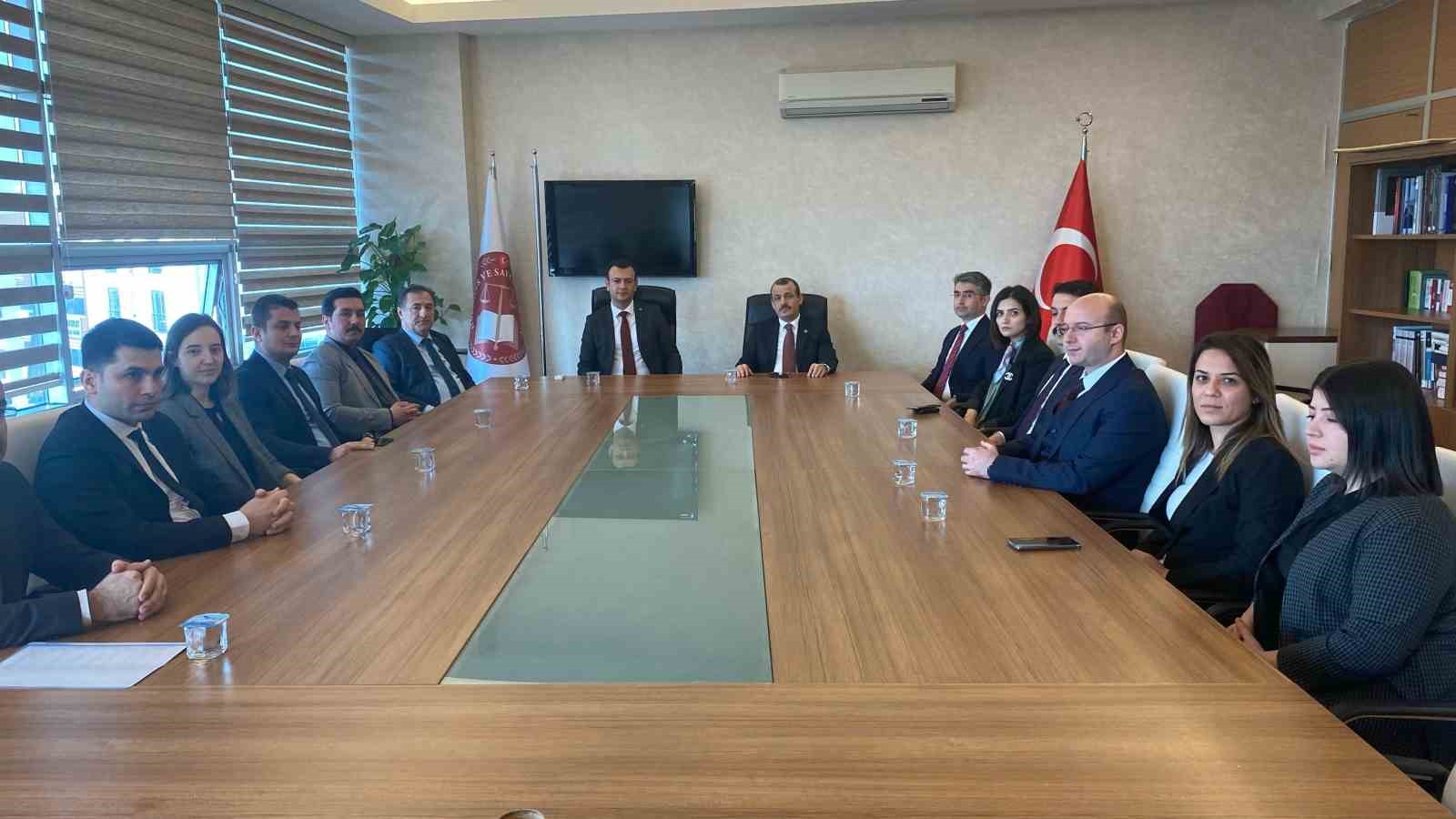 YSK üyeleri, seçim öncesi Adıyaman’da incelemelerde bulundu