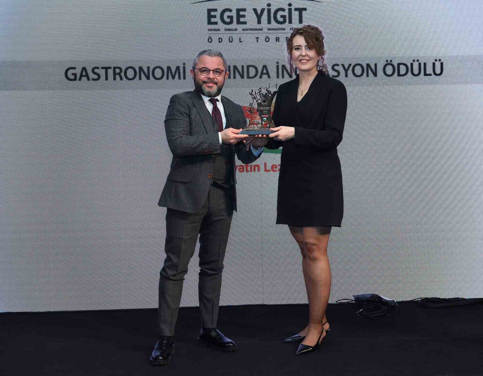 Lezita, EGE YİGİT’te “Gastronomi Dalında İnovasyon Ödülü”ne layık görüldü