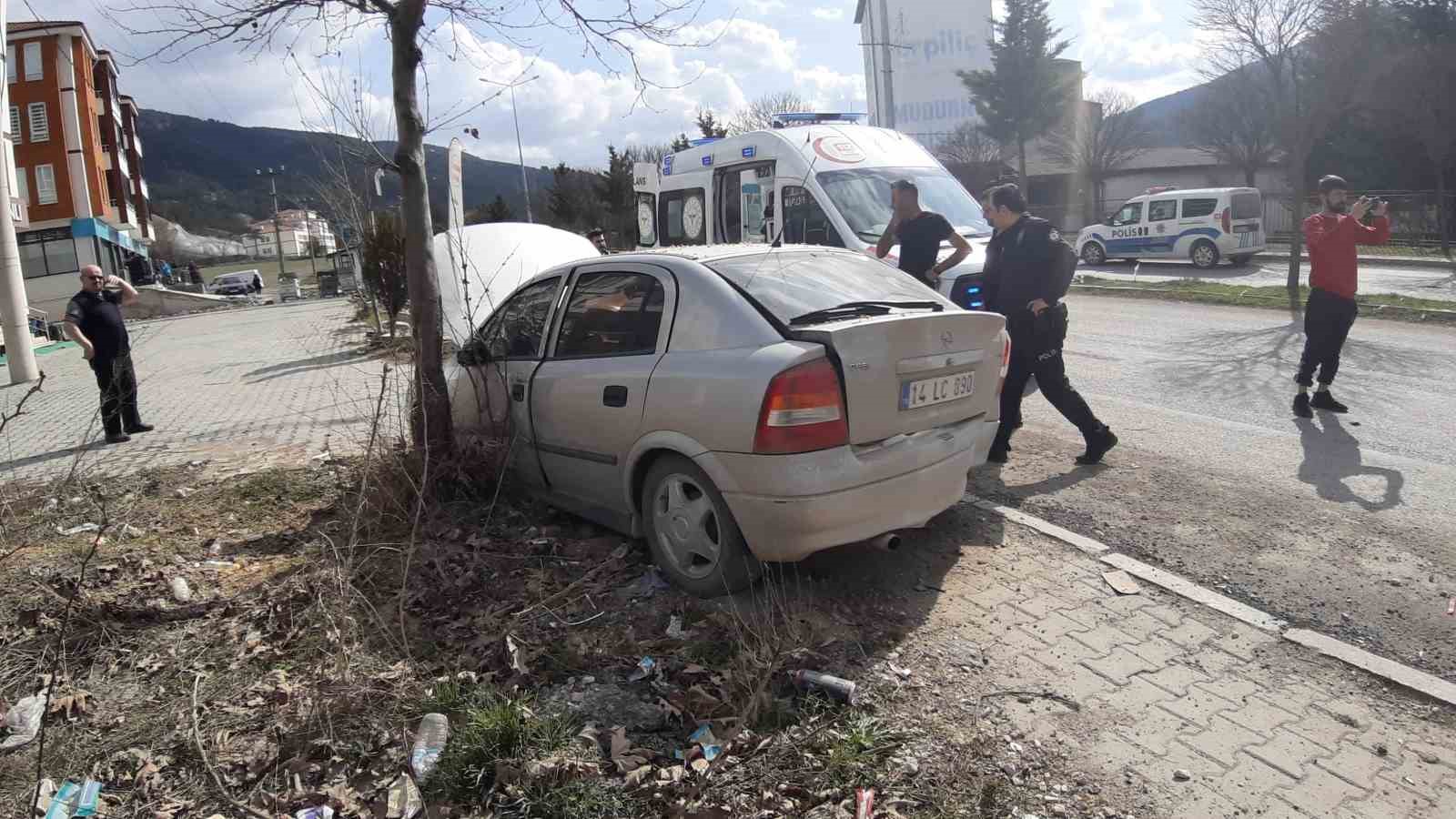 Hatalı sollama kazaya sebep oldu: 1 yaralı
