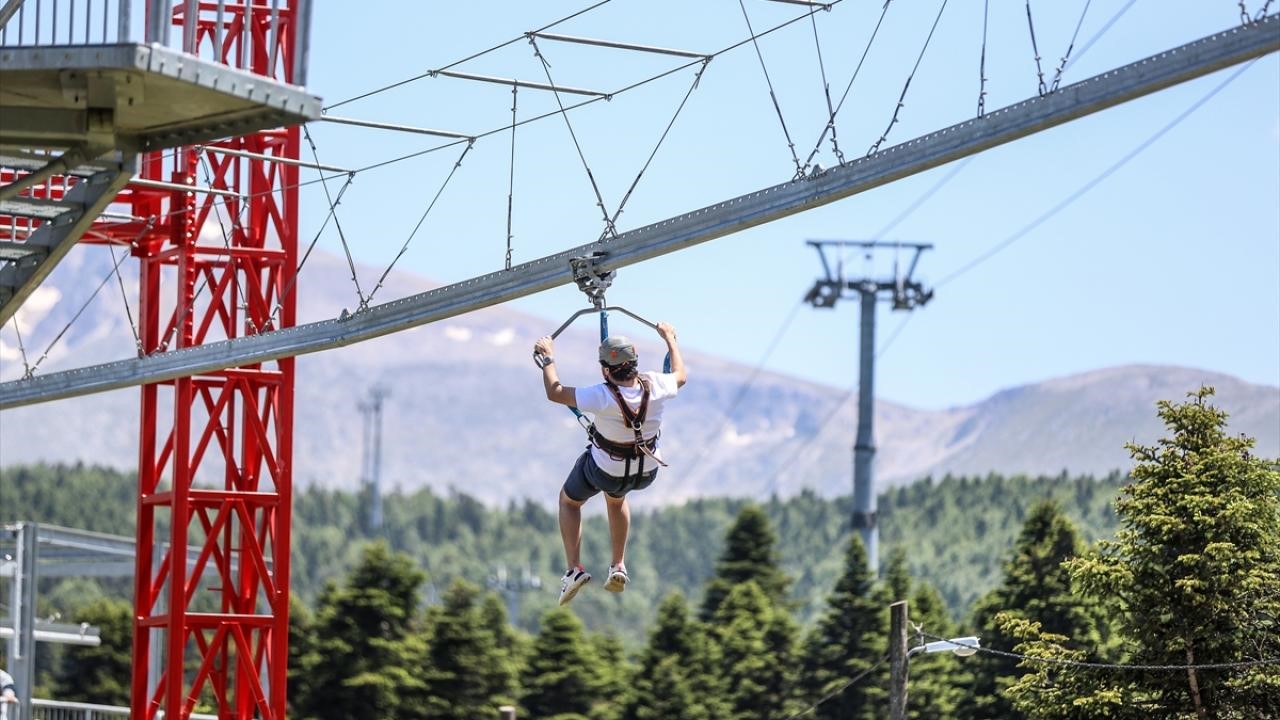 Başkan Atlı yeni dönemde Babadağ’a Adrenalin Parkı kazandıracak