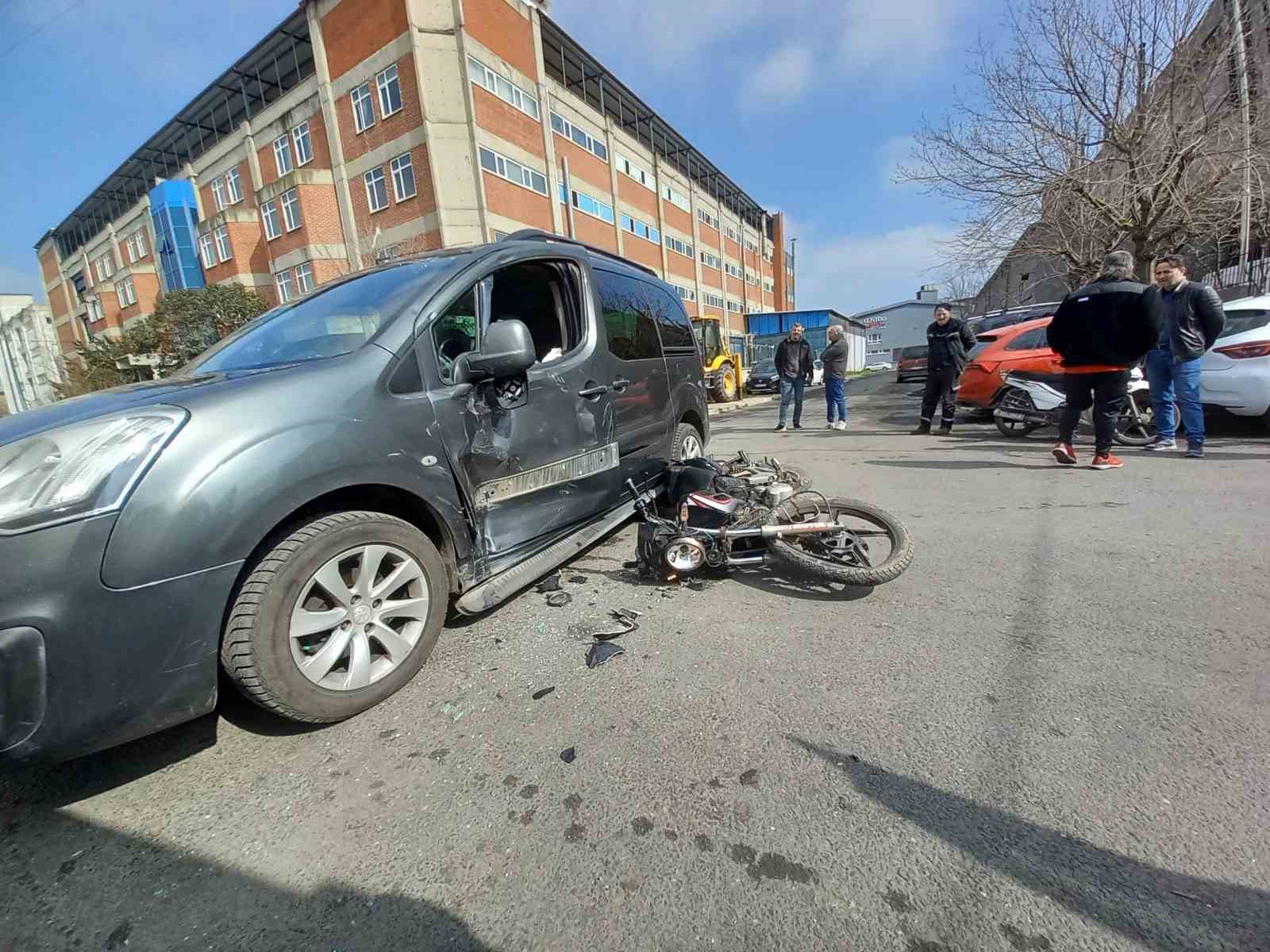 Ergene&rsquo;de trafik kazası: 1 yaralı
