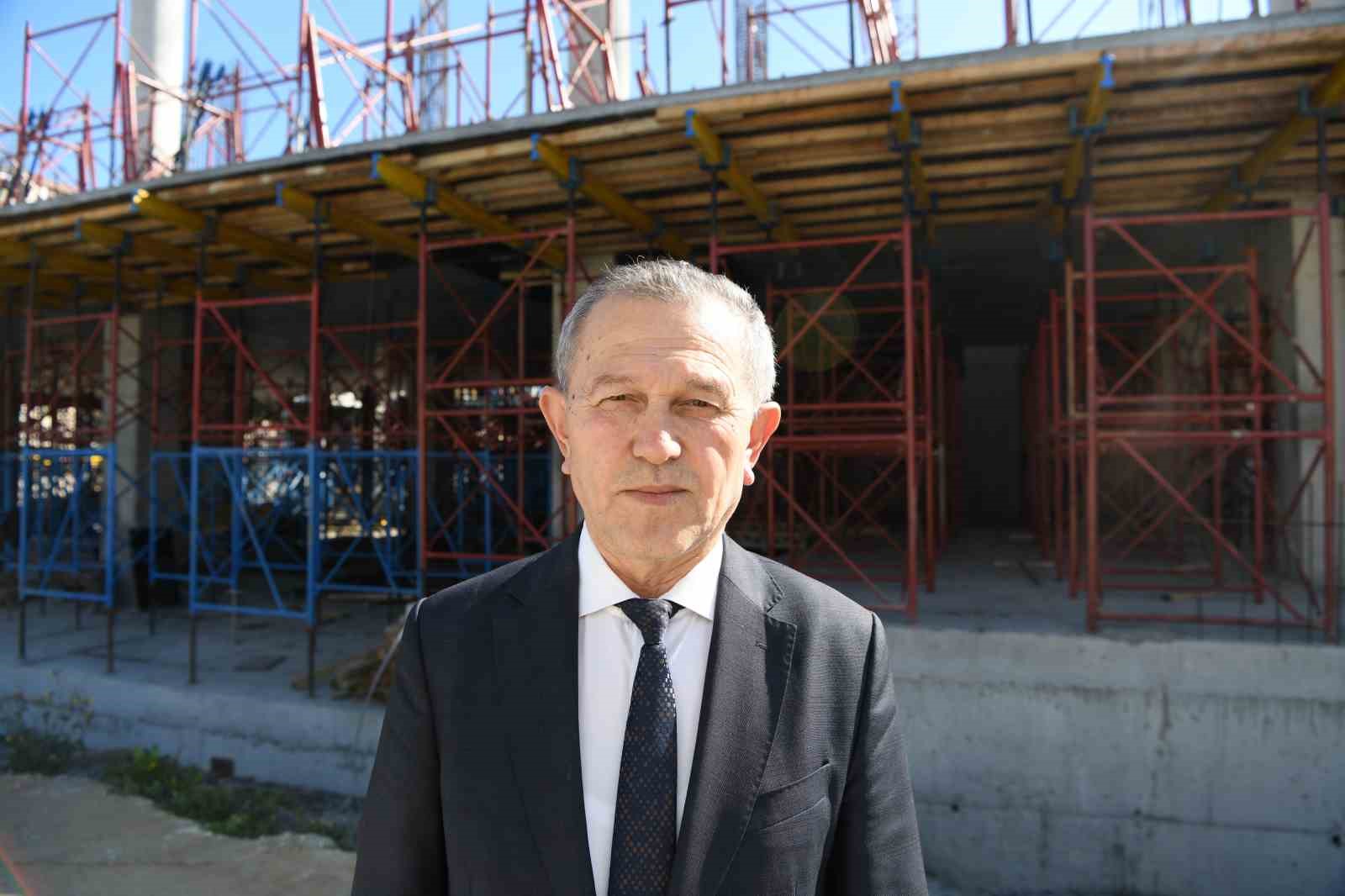 Samsun Şehir K&uuml;t&uuml;phanesi y&uuml;kseliyor
