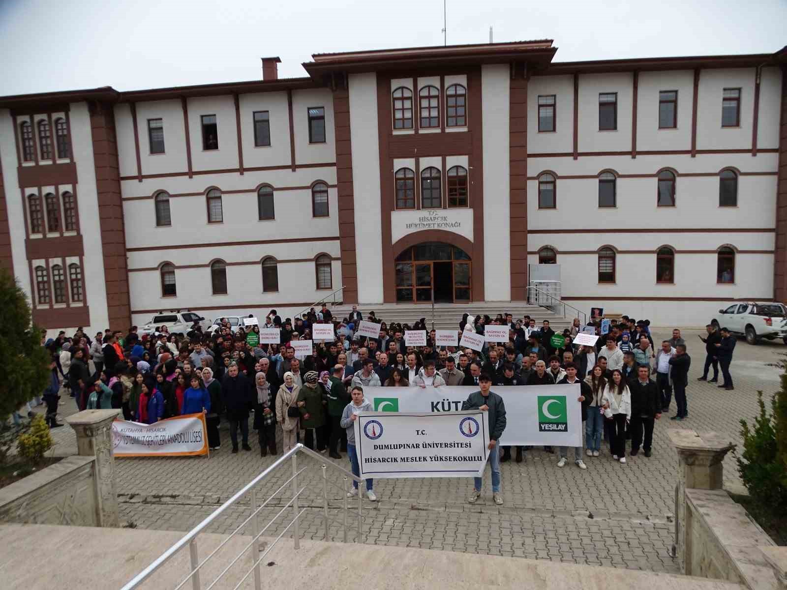 Hisarcık’ta bağımlılıkla mücadele farkındalık yürüyüşü