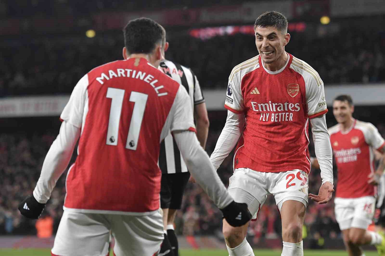 Arsenal, son 7 maçta 31 kez gol sevinci yaşadı