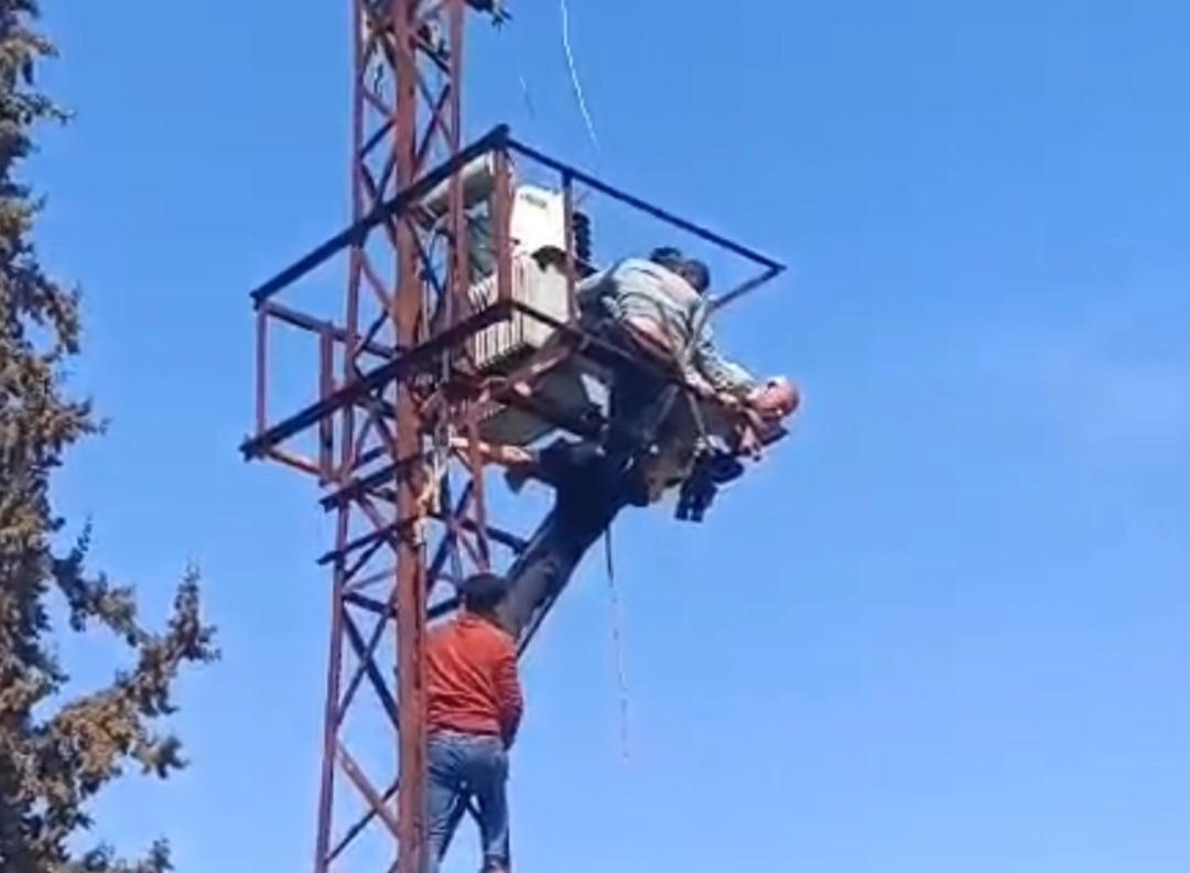 Mardin’de elektrik akımına kapılan kişi ağır yaralandı