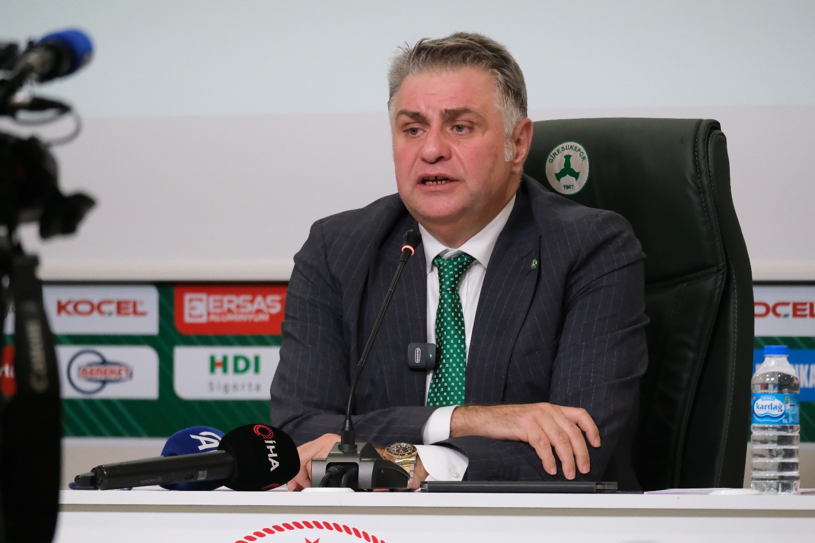 Giresunspor Başkanı Nahid Yamak’tan eski Başkan Karaahmet’e yönelik suçlamalar