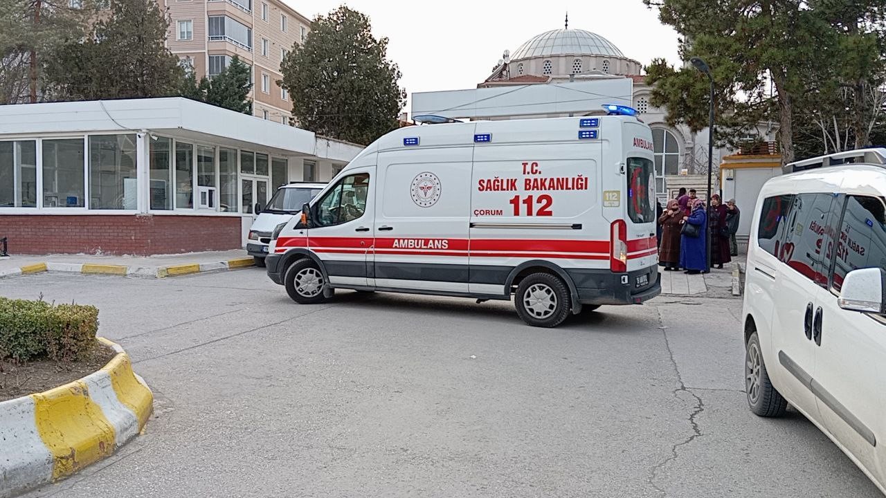 Çorum’da silahlı kavga: 1 yaralı