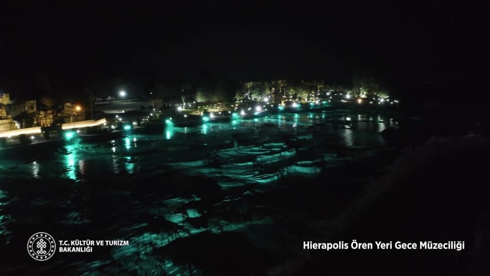 Hierapolis örenyerinde Gece Müzeciliği başlıyor