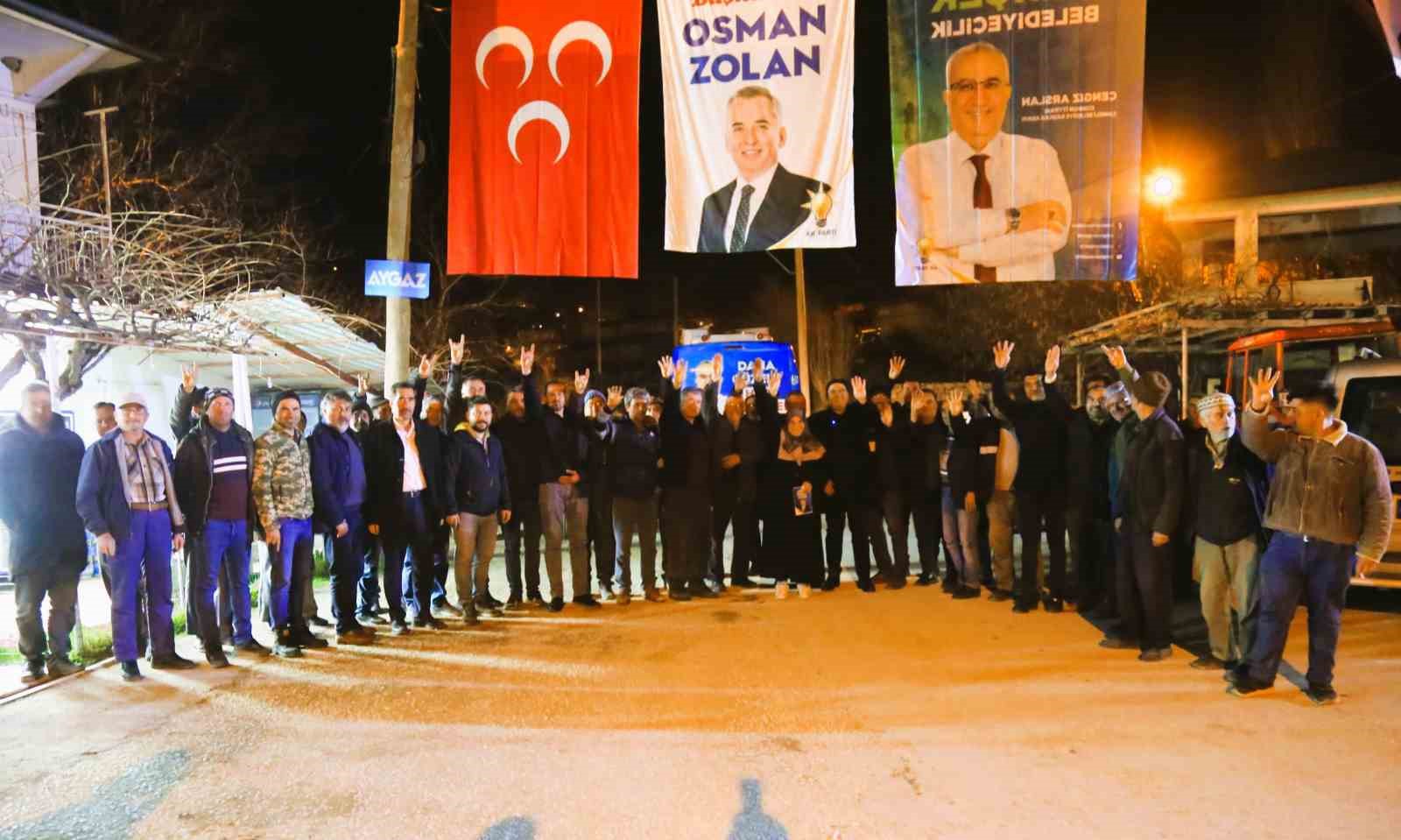 Başkan Arslan Çameli’yi karış karış gezip projelerini anlatıyor