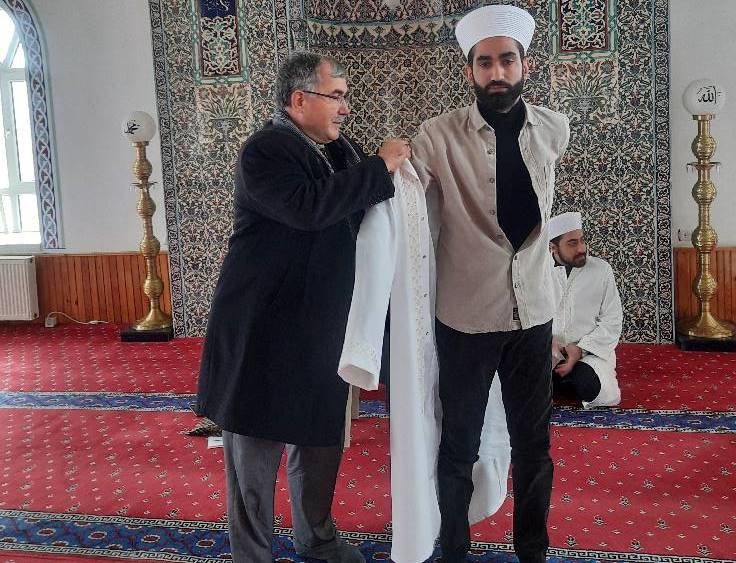Aslanapa’da cübbe sarık giydirme merasimi