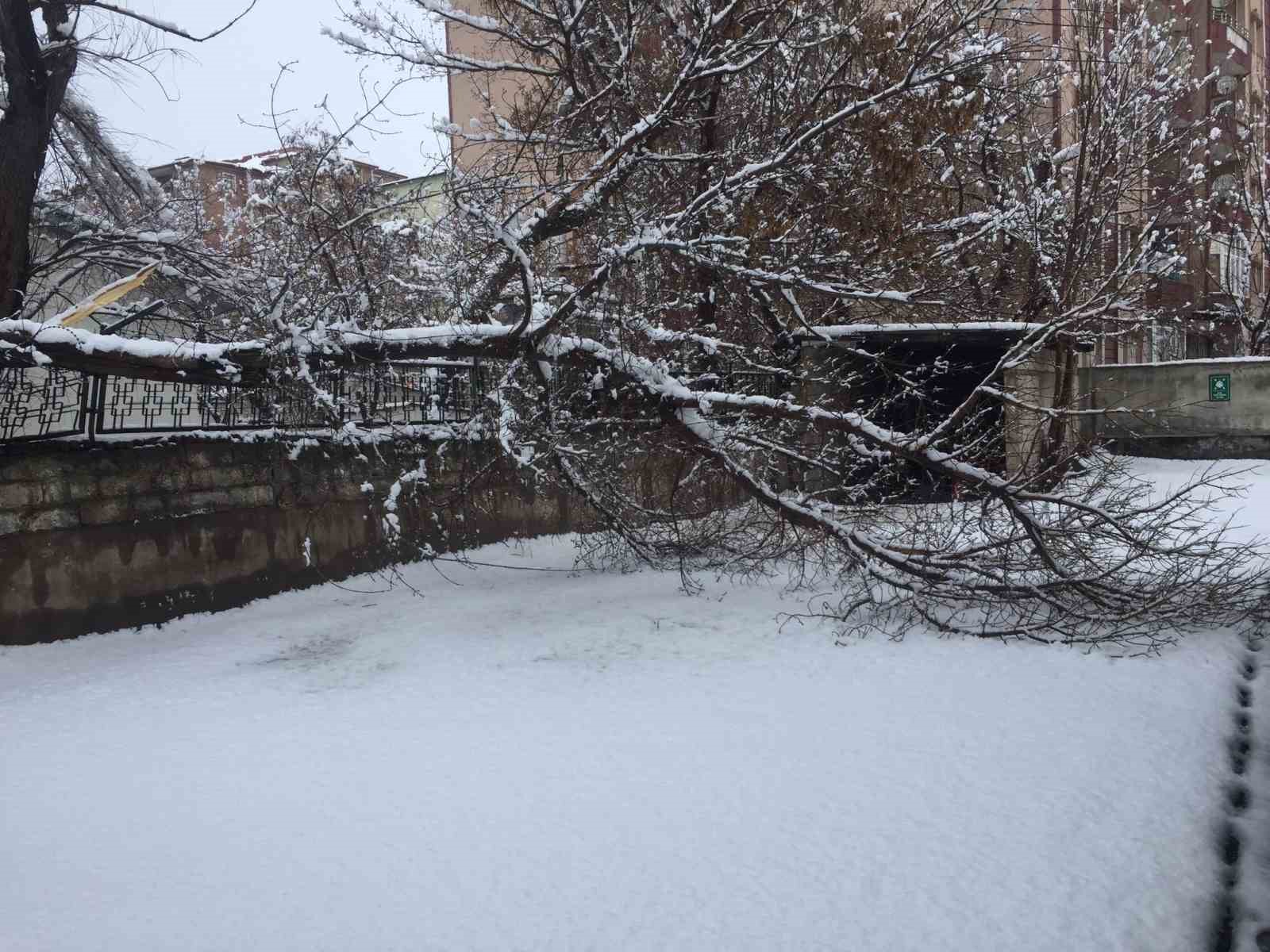 Ağrı’da bahar havası yerini kara bıraktı
