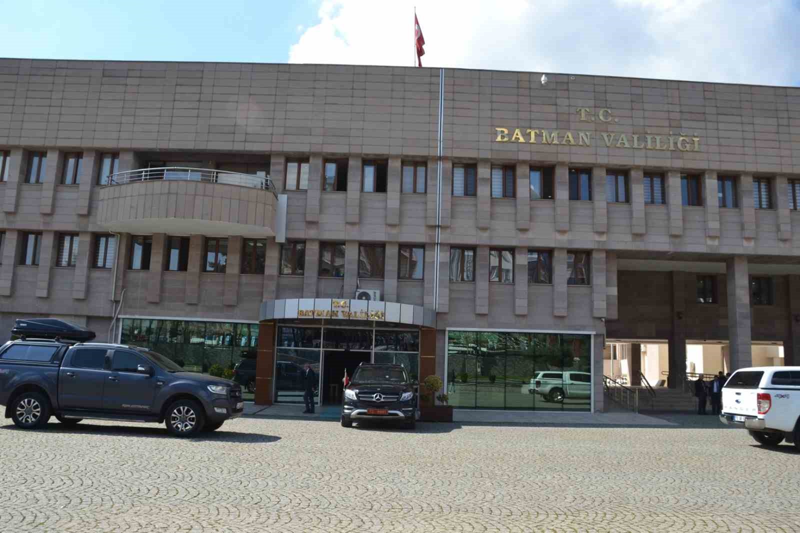 Batman Valisi Canalp asayiş verileni paylaştı