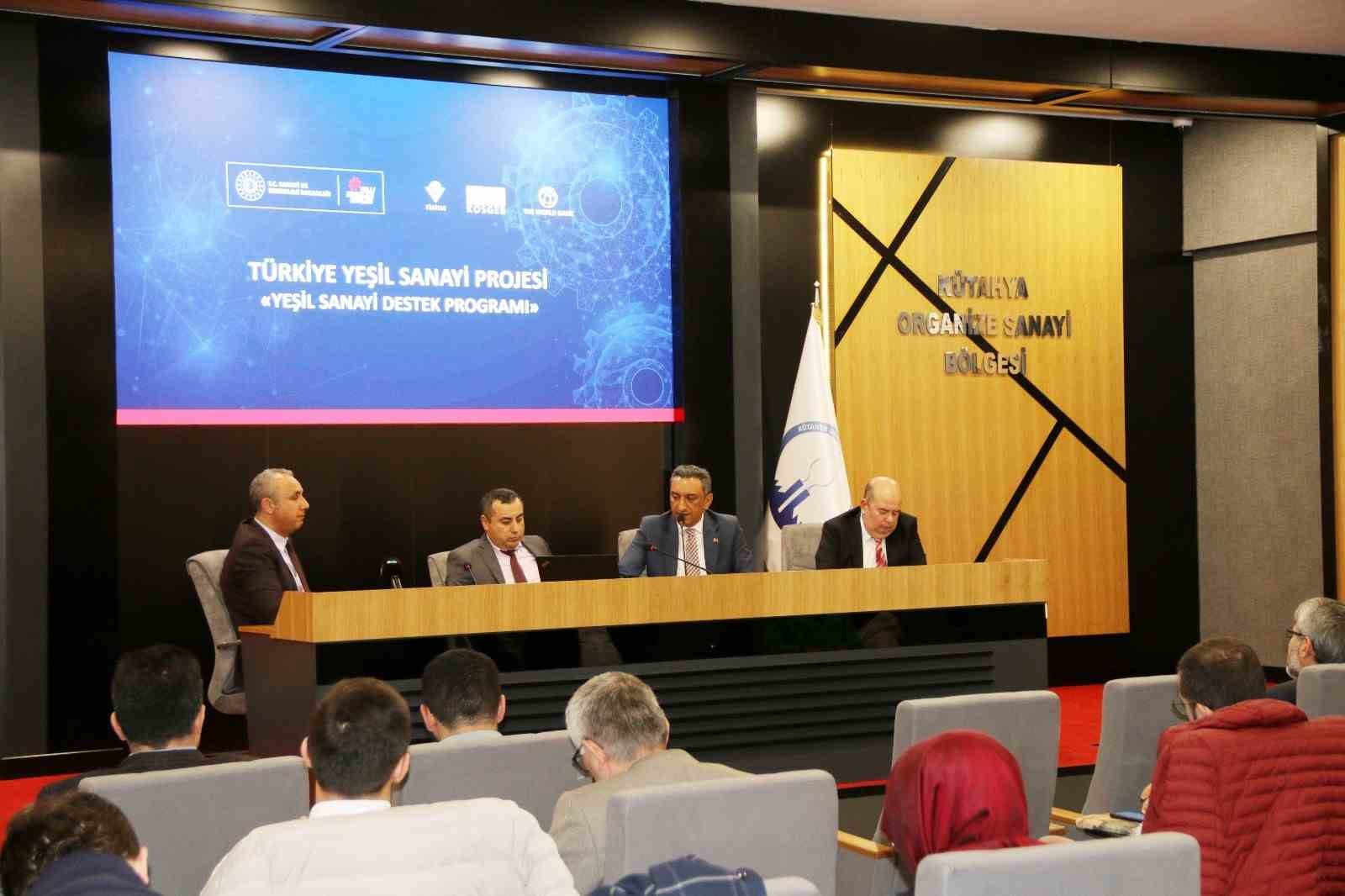 Kütahya OSB’de ’sanayide enerji enerji verimliliği’ semineri düzenlendi