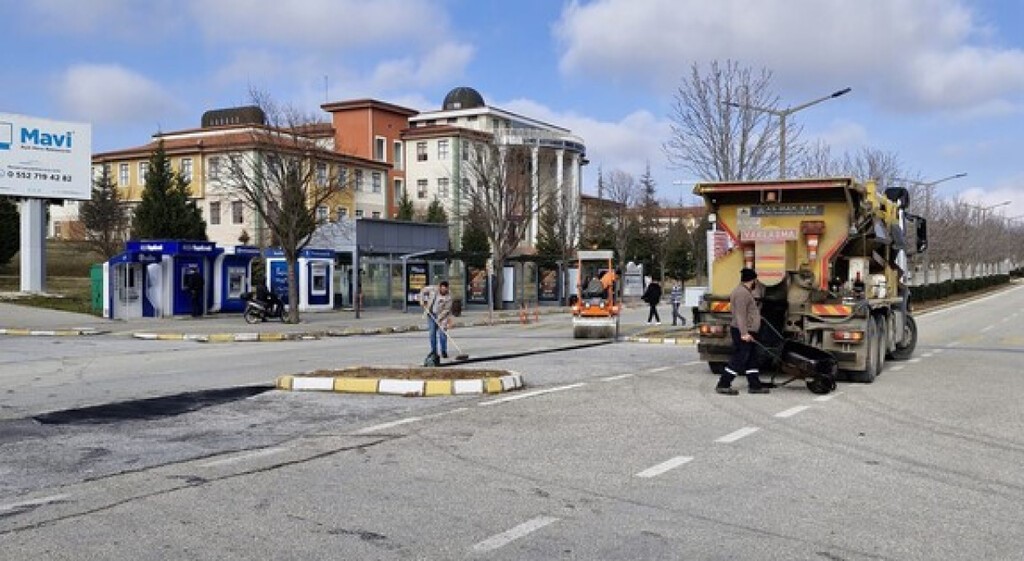 DPÜ’de yerleşke içi ulaşım çalışmaları