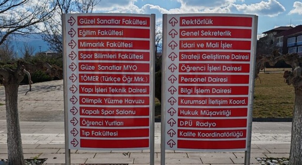 DPÜ’de yerleşke içi ulaşım çalışmaları