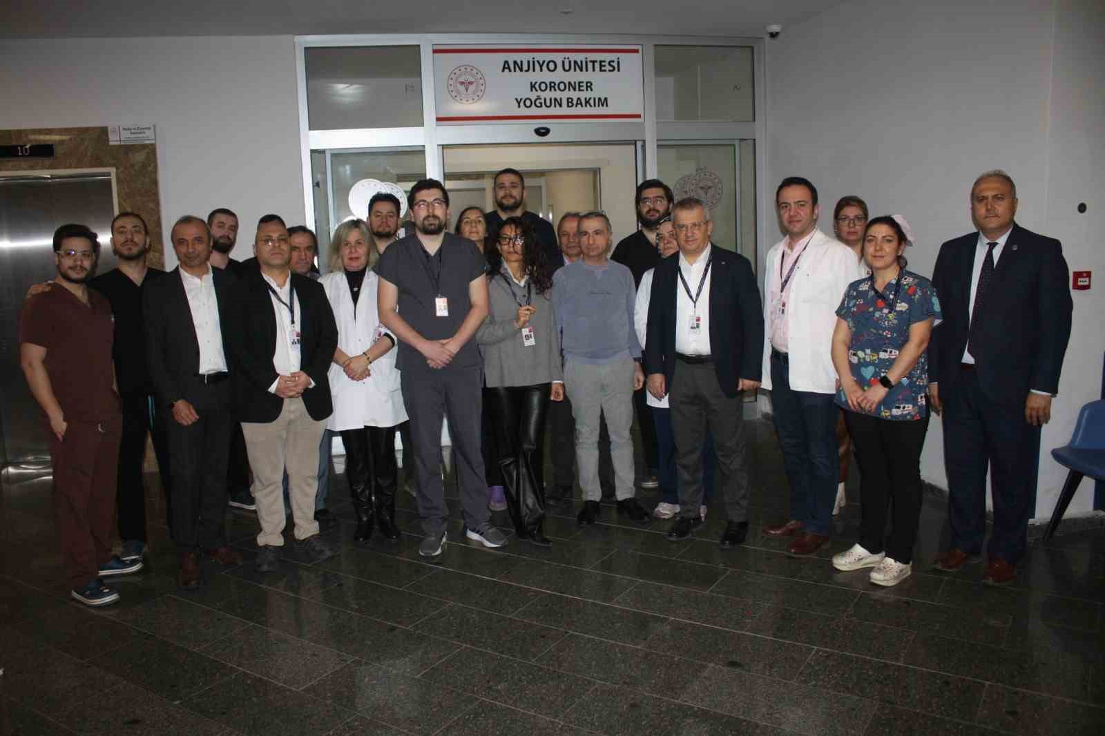 ZADH’de ilk kez koroner anjiografi işlemi yapıldı