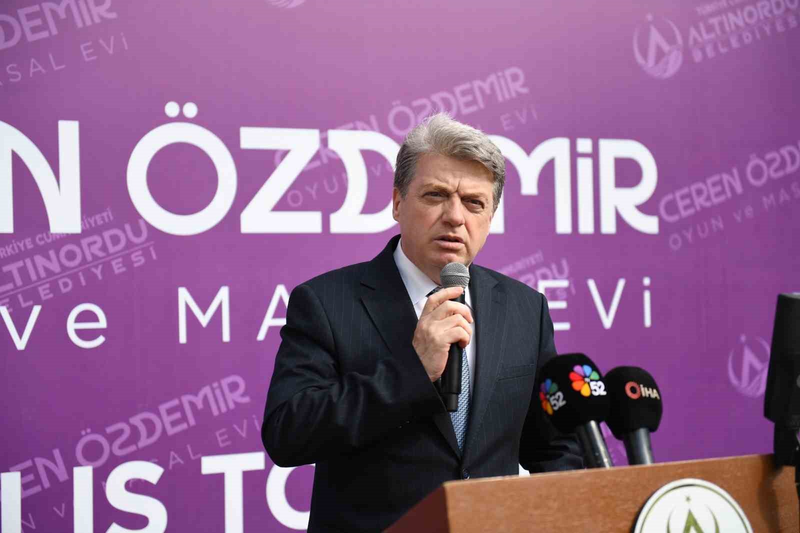 Altınordu&rsquo;da 100 &ccedil;ocuğa aynı anda &uuml;cretsiz hizmet verecek merkez a&ccedil;ıldı
