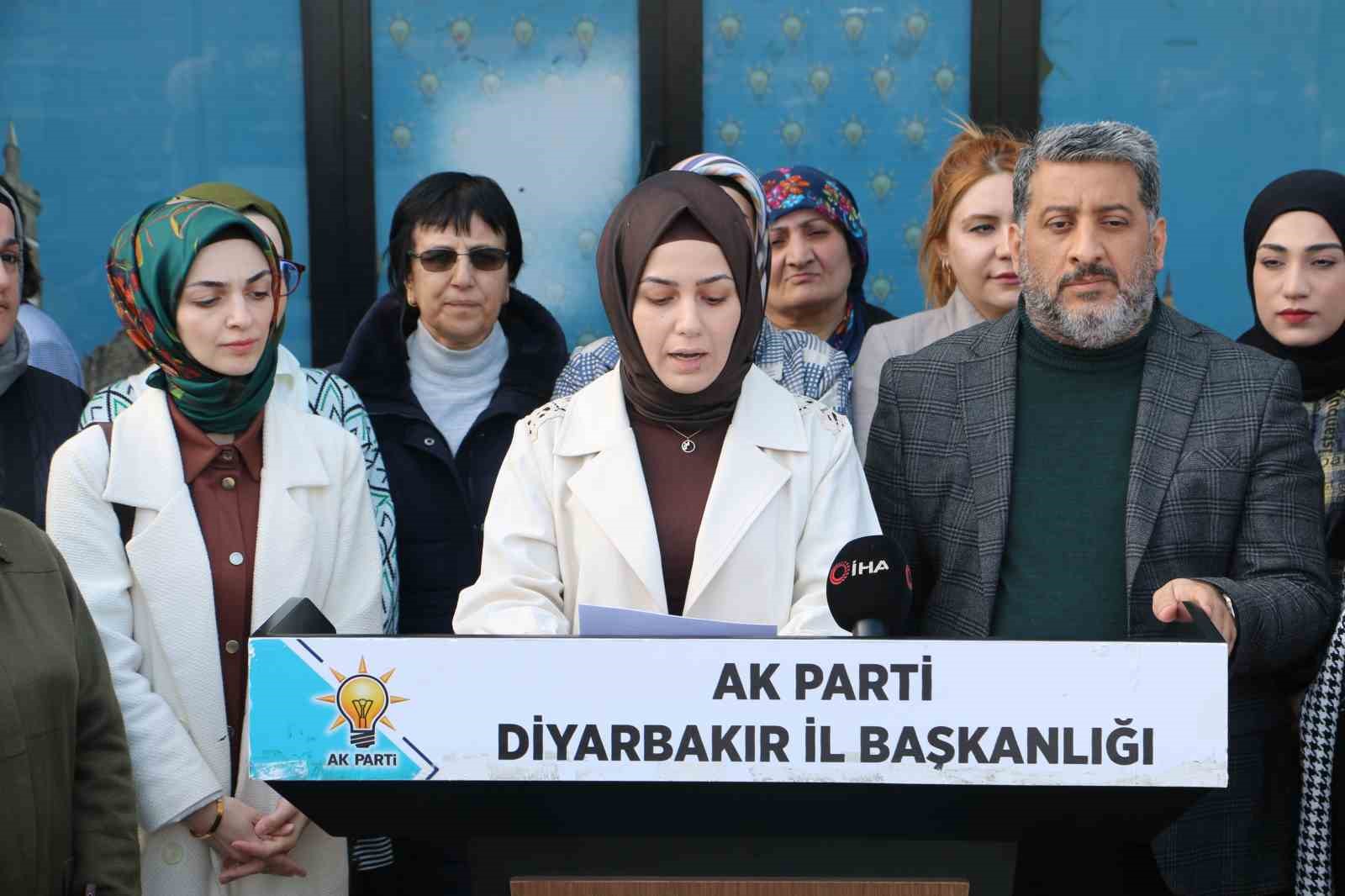 Diyarbakır’da AK Partili kadınlardan 8 Mart mesajı
