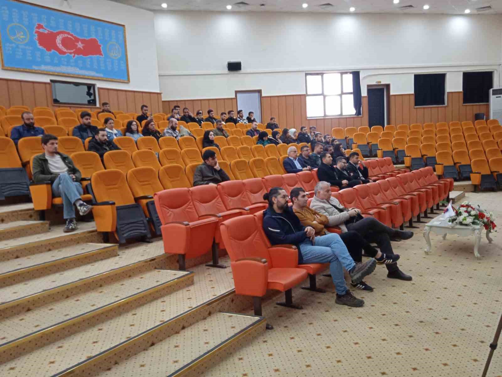 Batman &Uuml;niversitesi&rsquo;nden deprem semineri
